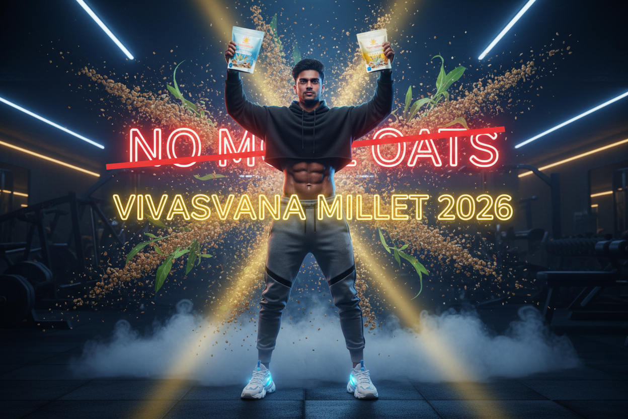 Why Gym-Goers Are Replacing Oats with Vivasvana Millet Superfoods in 2026 | India’s Trending Sports Nutrition