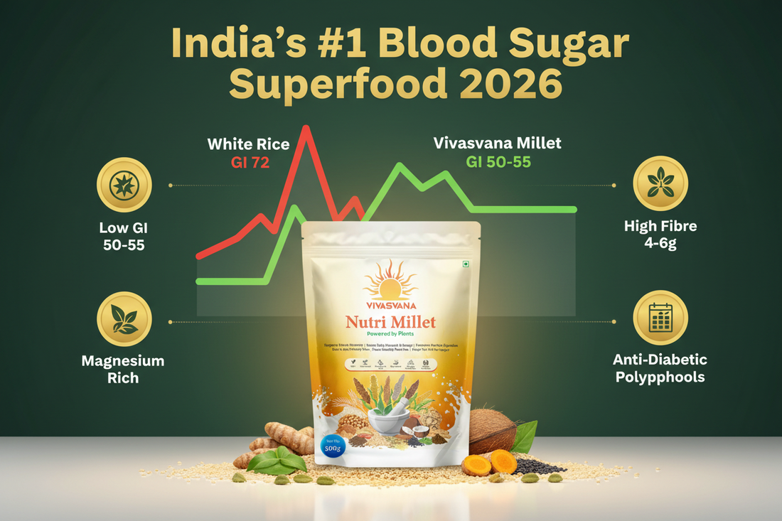 Best Foods for Diabetics in India 2026 | Why Millet is the #1 Blood Sugar Superfood