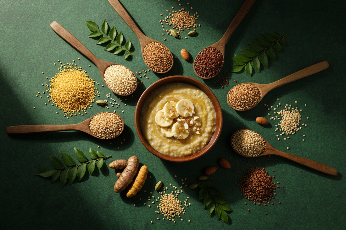 Vivasvana Nutri Millet and Millet Mojo - Top 6 Benefits of Ancient Millet for Gut Health and Digestion India
