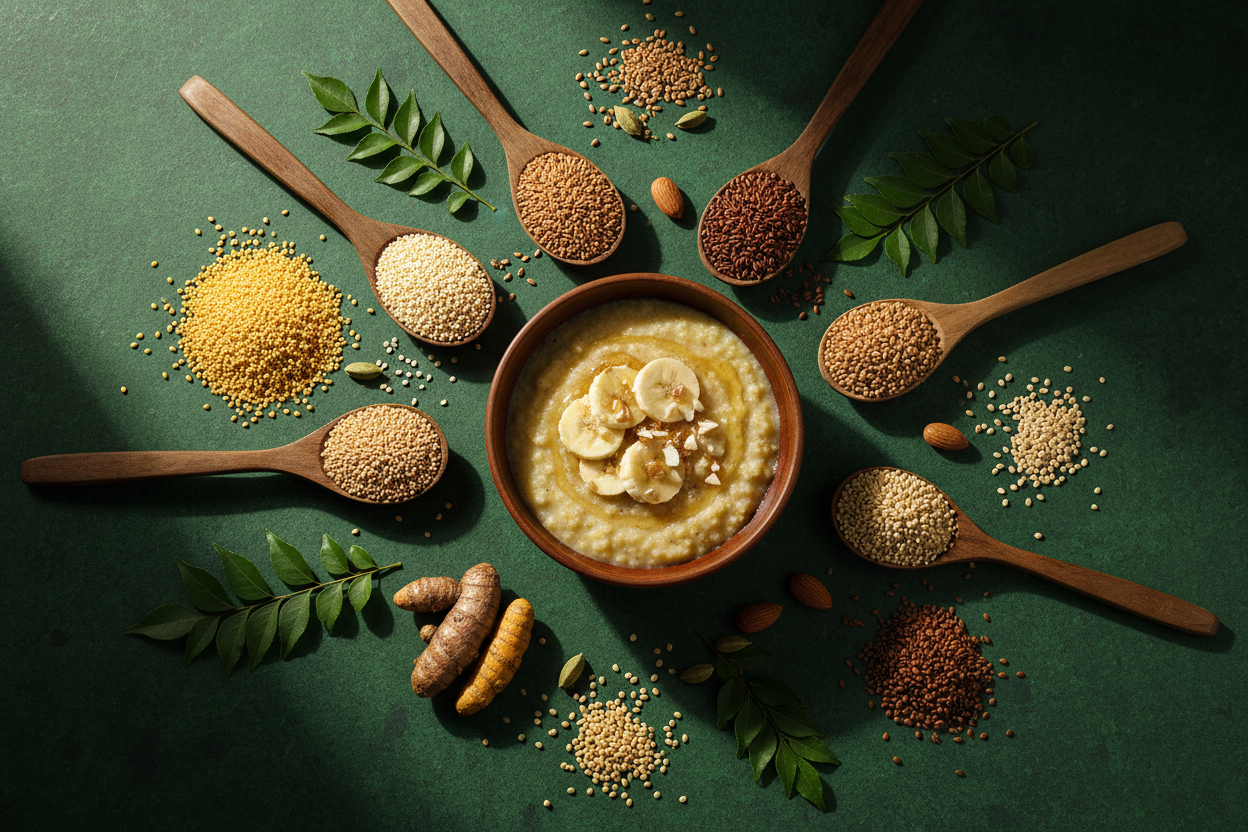 Vivasvana Nutri Millet and Millet Mojo - Top 6 Benefits of Ancient Millet for Gut Health and Digestion India