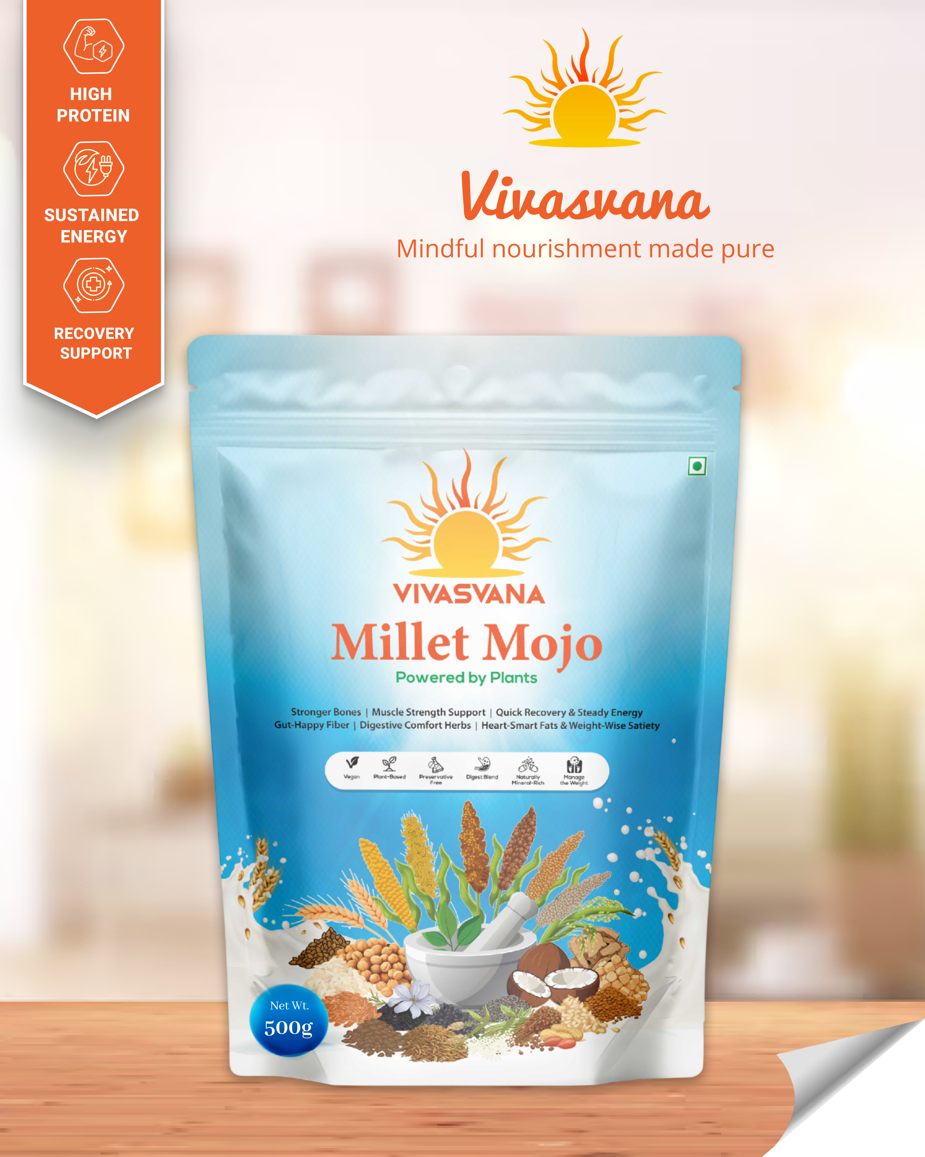 Millet Mojo | High Protein Plant-Based Meal Replacement | Vegan